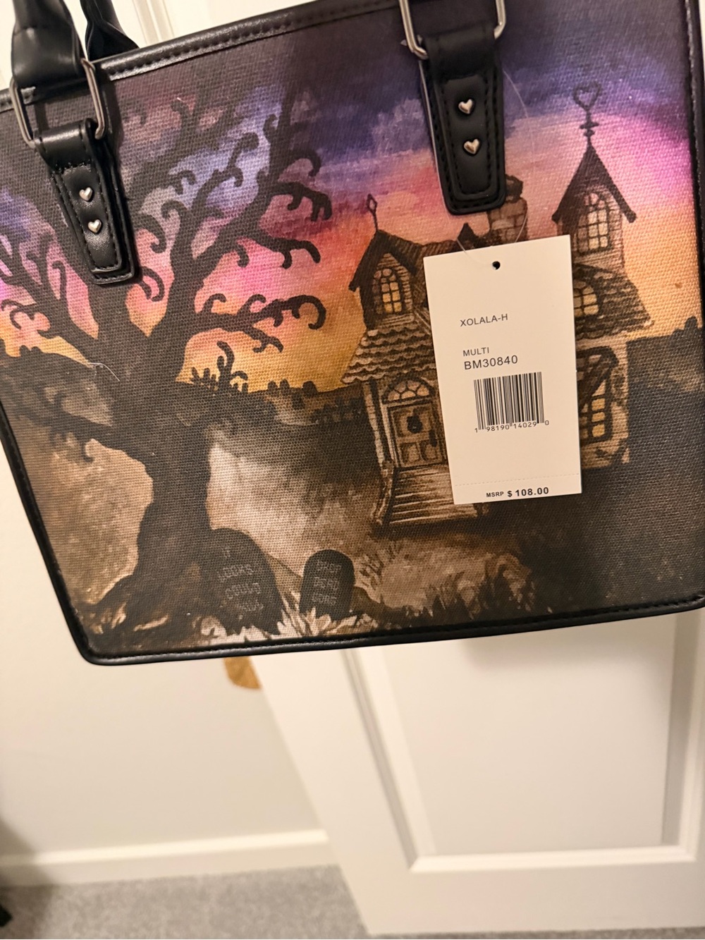 Betsey Johnson Haunted House Tote 2026 - Picture 2 of 6